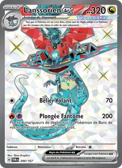 Carte Pokémon Lanssorien-ex 200