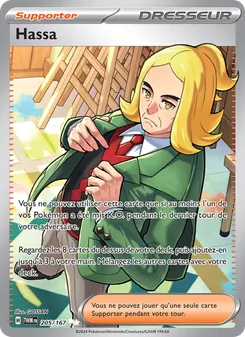 Carte Pokémon Hassa 205