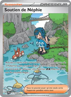 Carte Pokémon Soutien de Néphie 219