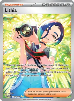 Carte Pokémon Lithia 220