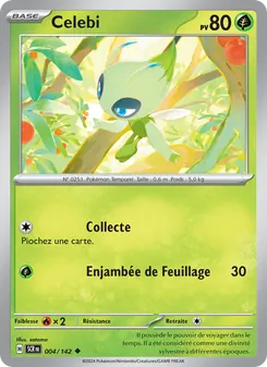 Carte Pokémon Celebi 004