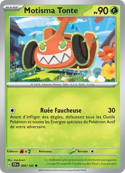 Carte Pokémon Motisma Tonte 008