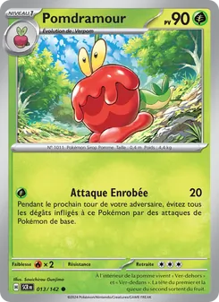 Carte Pokémon Pomdramour 013