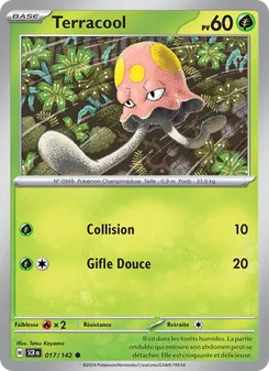 Carte Pokémon Terracool 017
