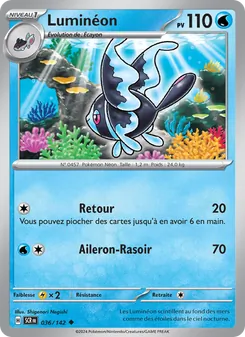 Carte Pokémon Luminéon 036 — Couronne Stellaire