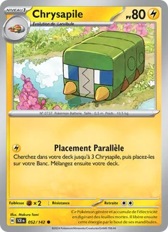 Carte Pokémon Chrysapile 052
