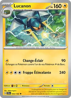 Carte Pokémon Lucanon 053