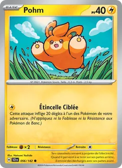 Carte Pokémon Pohm 056
