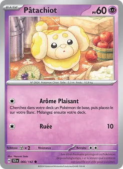 Carte Pokémon Pâtachiot 066