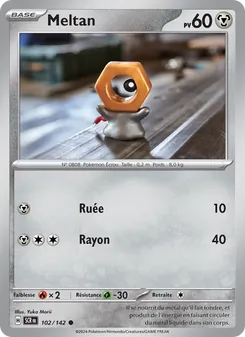 Carte Pokémon Meltan 102