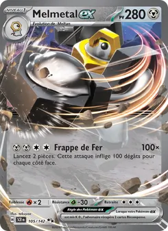 Carte Pokémon Melmetal-ex 105