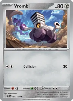 Carte Pokémon Vrombi 108