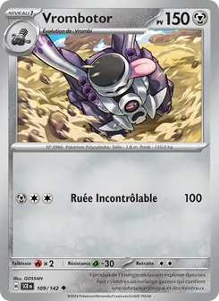 Carte Pokémon Vrombotor 109