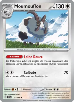 Carte Pokémon Moumouflon 125