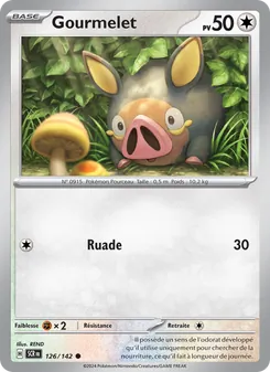 Carte Pokémon Gourmelet 126