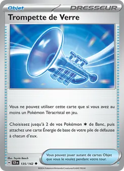 Carte Pokémon Trompette de Verre 135