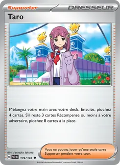 Carte Pokémon Taro 139