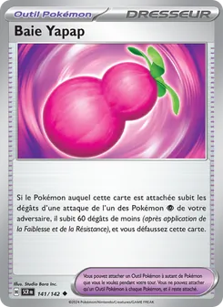 Carte Pokémon Baie Yapap 141