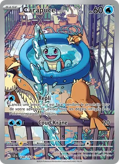 Carte Pokémon Carapuce 148