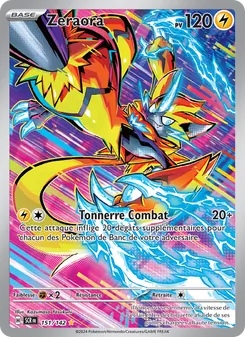 Carte Pokémon Zeraora 151