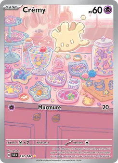 Carte Pokémon Crèmy 152