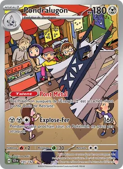 Carte Pokémon Pondralugon 155