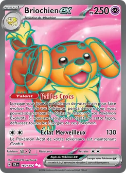 Carte Pokémon Briochien-ex 160