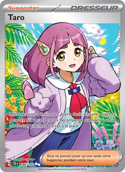 Carte Pokémon Taro 166