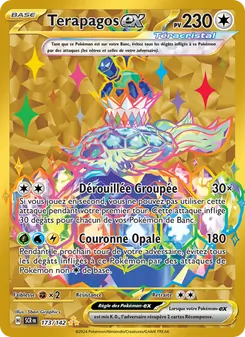 Carte Pokémon Terapagos-ex 173 — Couronne Stellaire