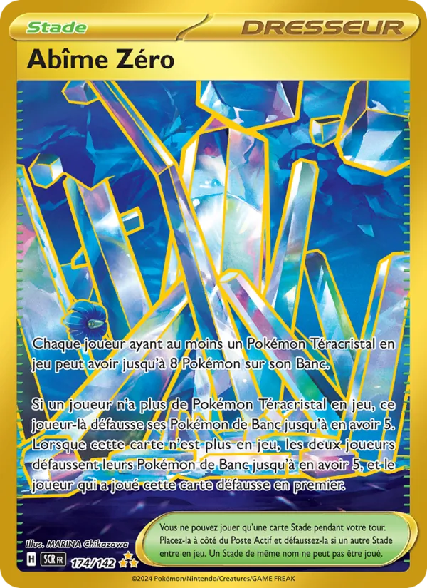 Carte Pokémon Abîme Zéro 174/142 de l'extension Couronne Stellaire