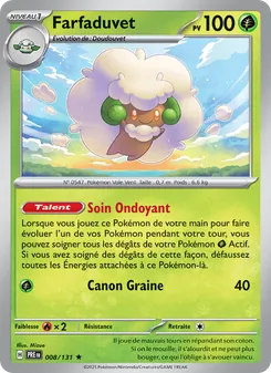Carte Pokémon Farfaduvet 008