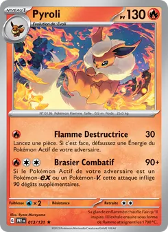 Carte Pokémon Pyroli 013