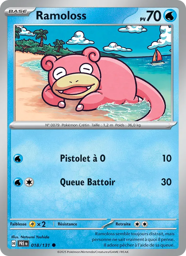 Carte Pokémon Ramoloss 018/131 de l'extension Évolutions Prismatiques