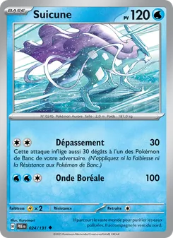 Carte Pokémon Suicune 024