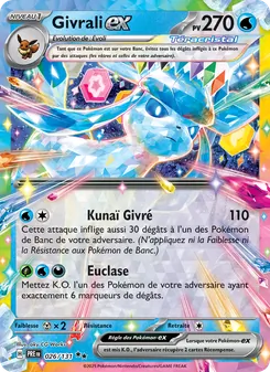 Carte Pokémon Givrali-ex 026