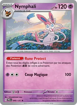 Carte Pokémon Nymphali 040