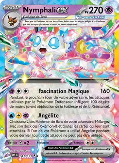 Carte Pokémon Nymphali-ex 041