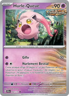 Carte Pokémon Hurle-Queue 042