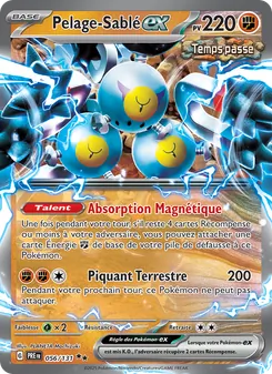 Carte Pokémon Pelage-Sablé-ex 056