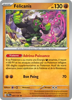 Carte Pokémon Félicanis 057