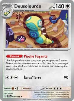 Carte Pokémon Deusolourdo 080 — Évolutions Prismatiques