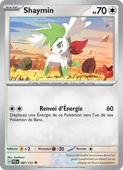Carte Pokémon Shaymin 087