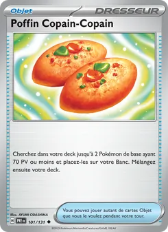 Carte Pokémon Poffin Copain-Copain 101
