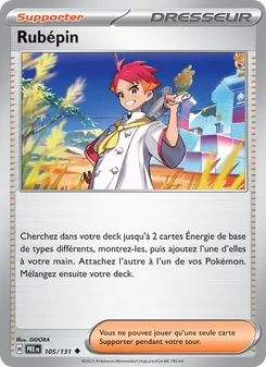 Carte Pokémon Rubépin 105