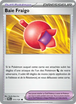Carte Pokémon Baie Fraigo 111