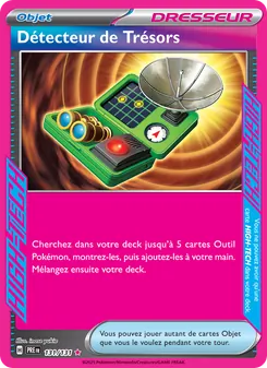 Carte Pokémon Détecteur de Trésors 131