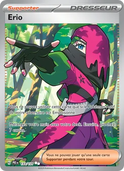 Carte Pokémon Erio 133