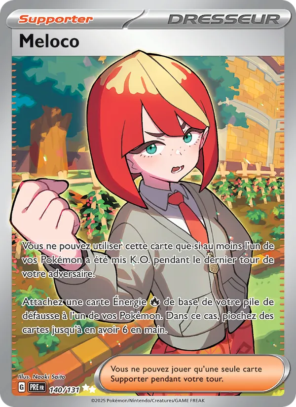 Carte Pokémon Meloco 140/131 de l'extension Évolutions Prismatiques