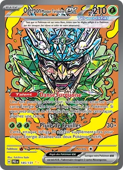 Carte Pokémon Ogerpon Masque Turquoise-ex 145