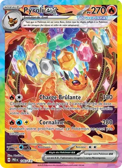 Carte Pokémon Pyroli-ex 146